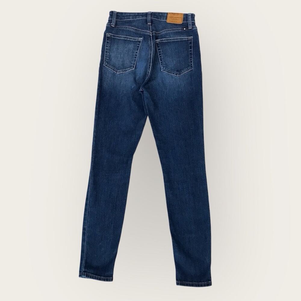 Lucky Brand Skinny Jeans Bridgette Style High Waisted with Distress Size 4/27 - Picture 5 of 10